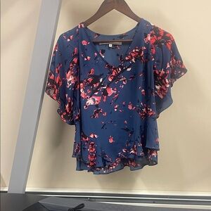 RACHEL Rachel Roy February African Violet Blouse